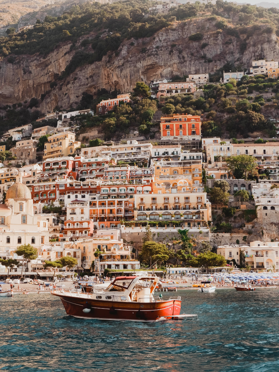 Honeymoon in Positano, Italy